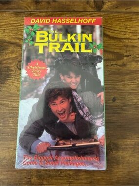 David Hasselhoff The Bulkin Trail VHS Factory Sealed 1995 GoodTimes Christmas